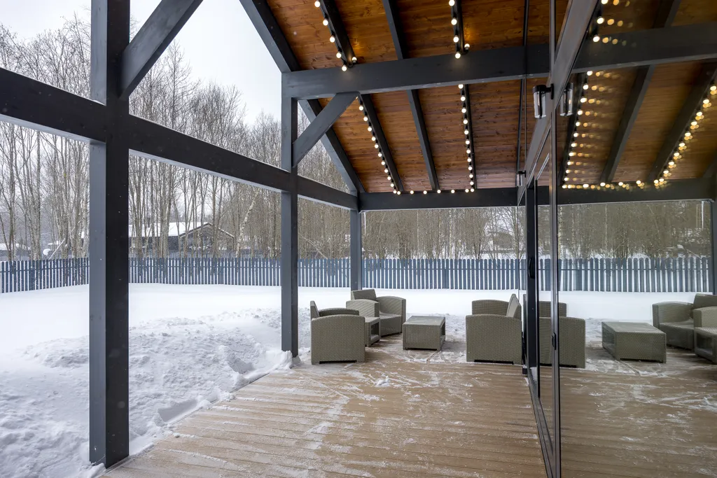 Дом с купелью и сауной