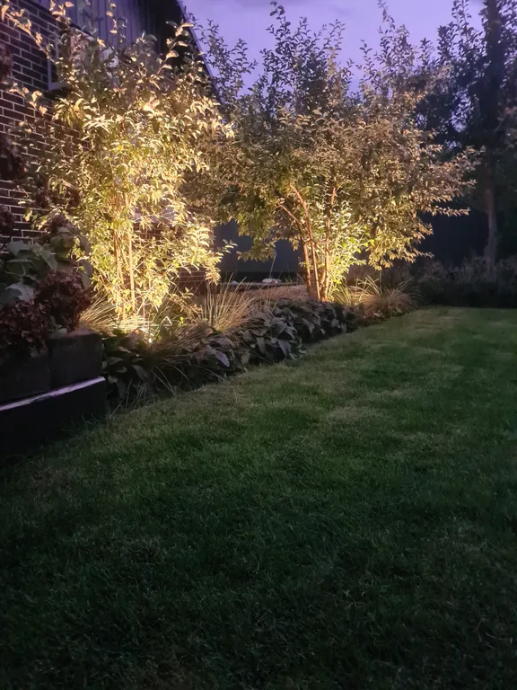 Дом с ландшафтным дизайном