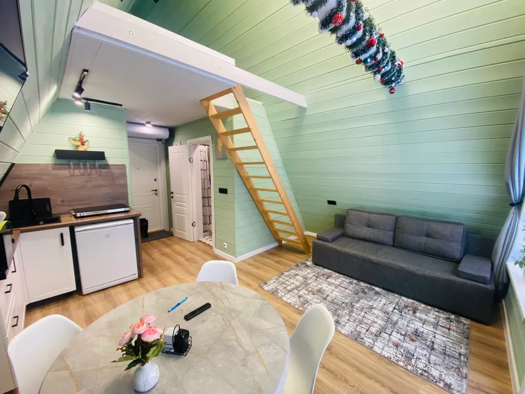 Уютный домик и баня