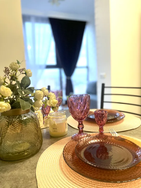 Квартира Квартира Шикарная видовая евродвушка 24 этаж в ЖК Маршал — Краснодар