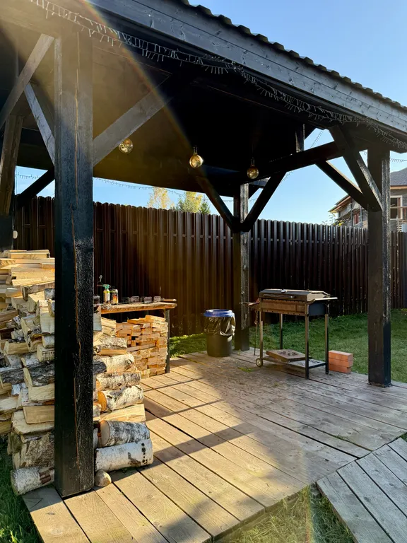 Уютный дом с чаном