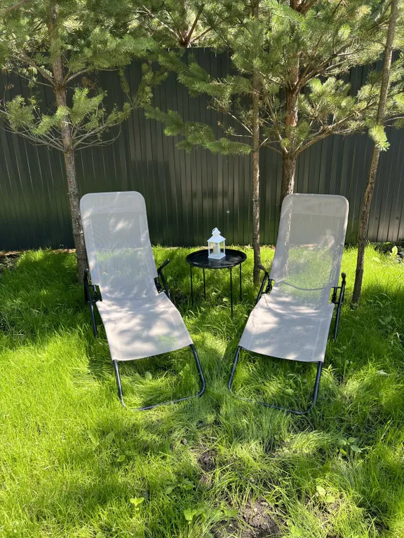 Домик, чан, баня в сосновом лесу, закрытая территория