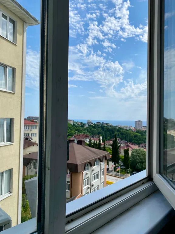 Уютная студия с видом на море