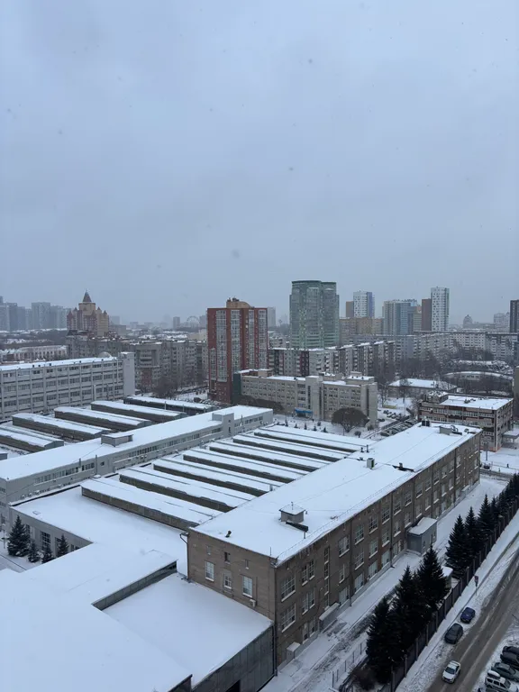 Квартира в новом доме с красивым видом на город