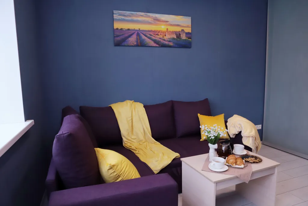 Квартира с необычной планировкой, камином и кондиционером