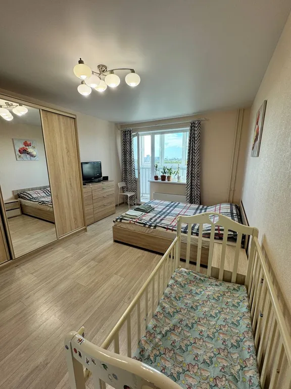 Просторная квартира около озера