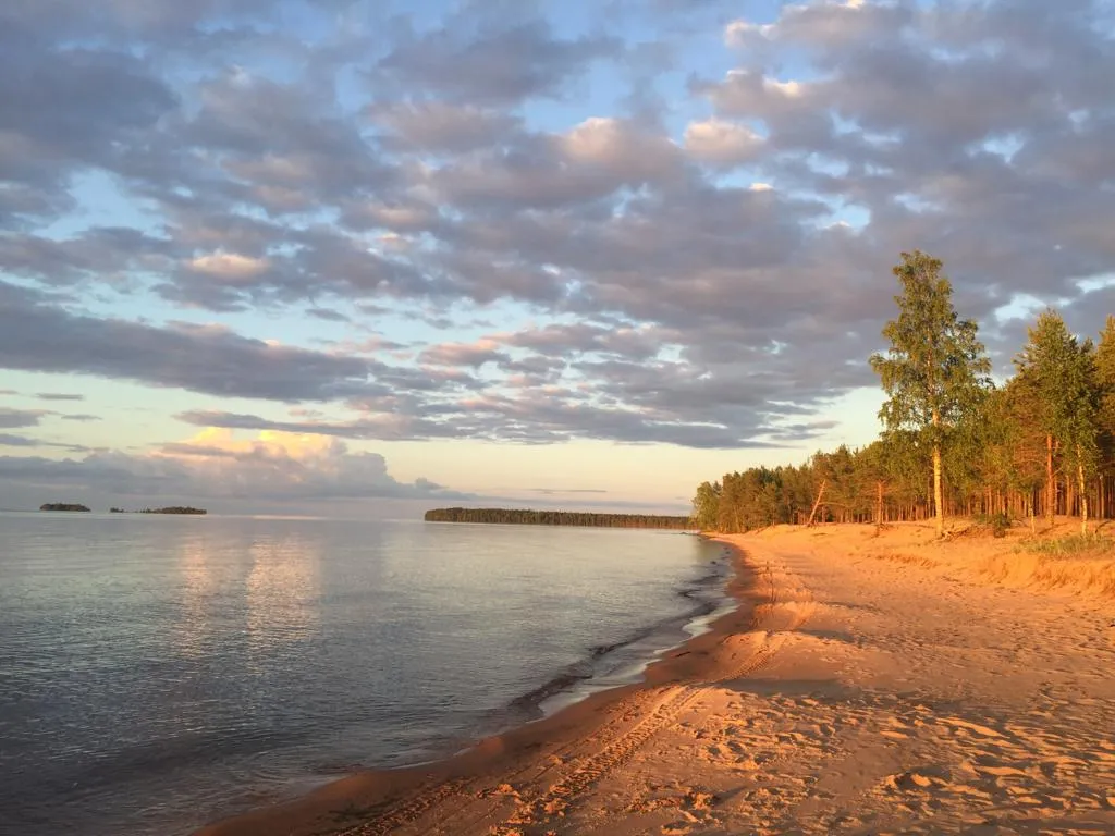 Коттедж Гостевой дом Karhu Casa рядом с Онежским озером — Деревянное