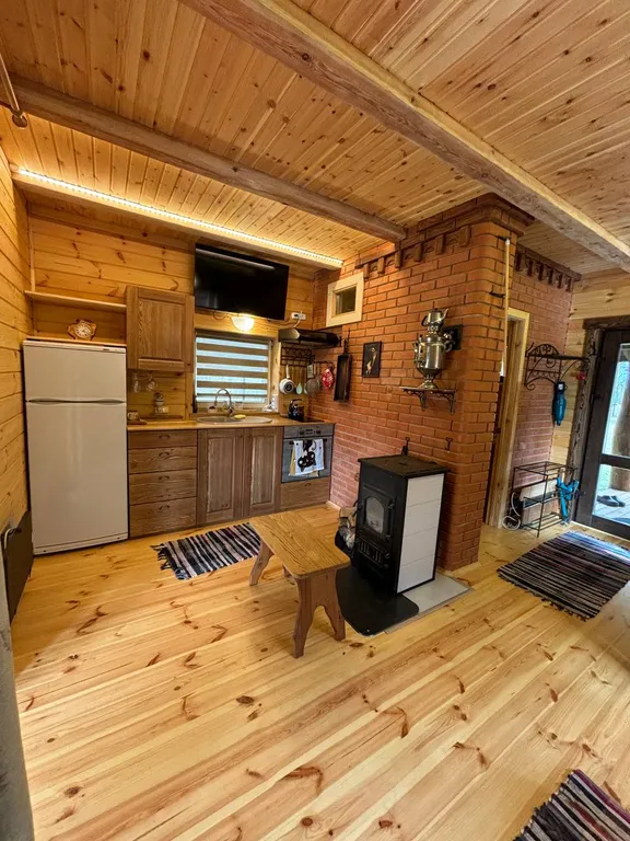 Дом с балконом у озера Нарочь