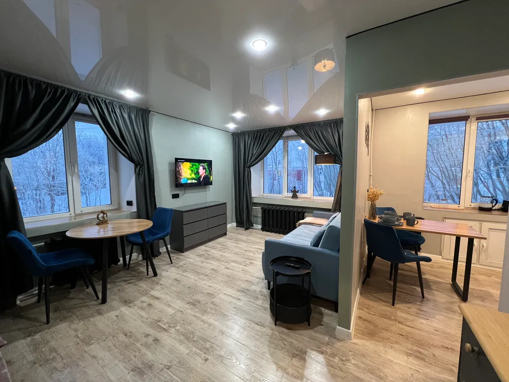 Однокомнатная квартира в центре города и видом на горы