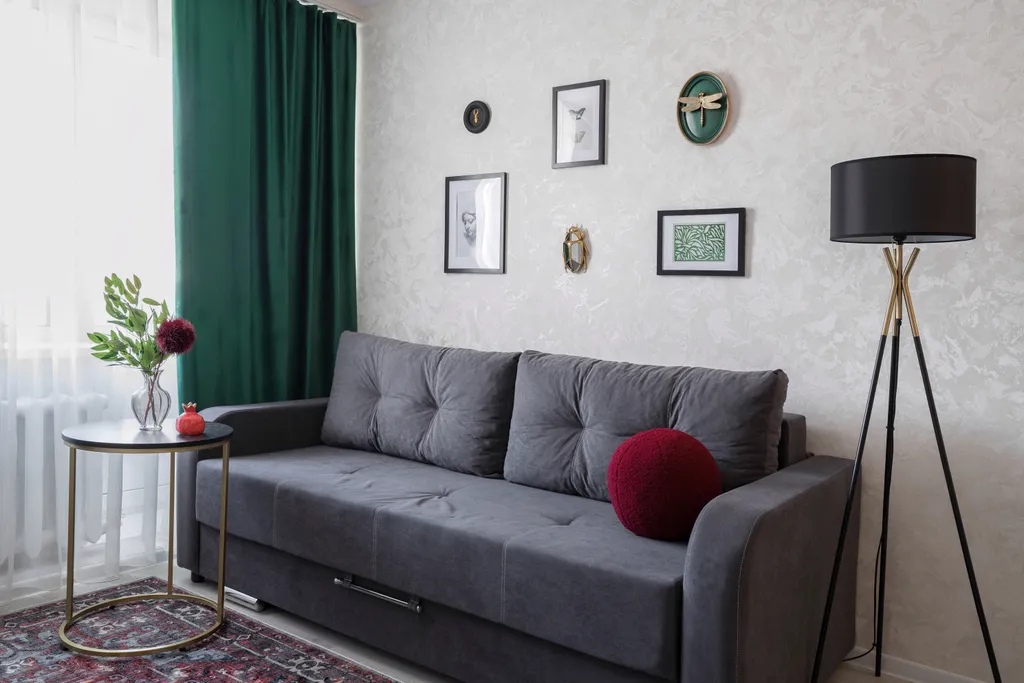 Красивая однокомнатная квартира с новым ремонтом рядом с кинотеатром