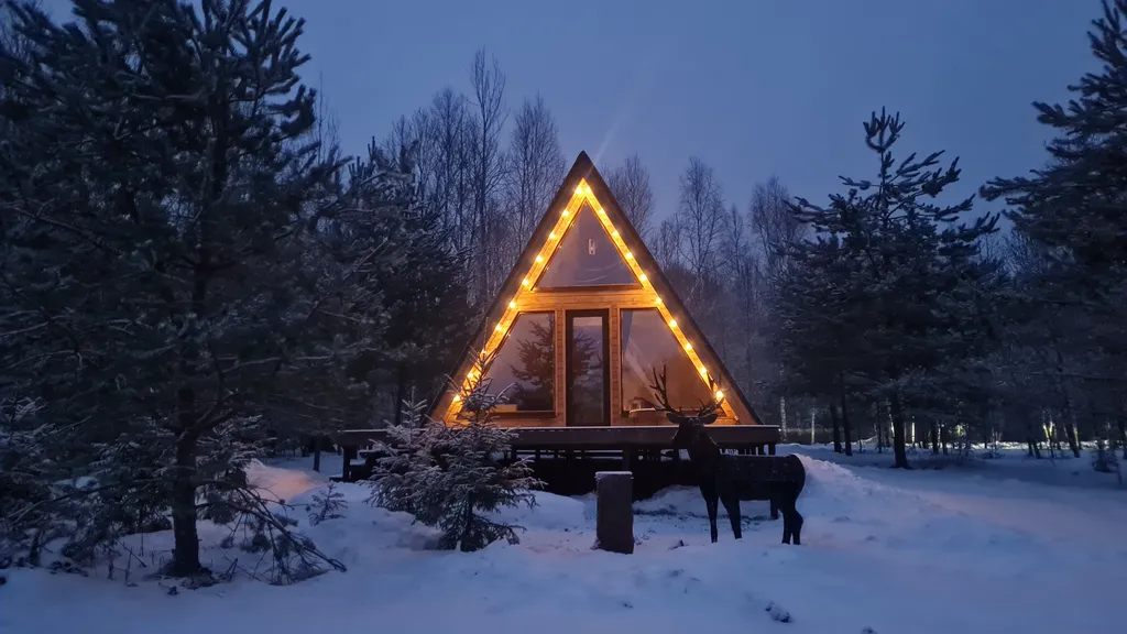 Домик в лесу Хатка бобра