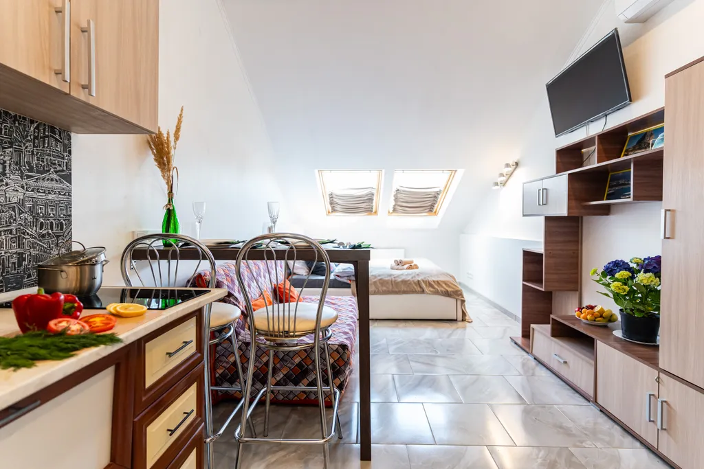 Квартира Стильная квартира-студия в жк прованс — Геленджик