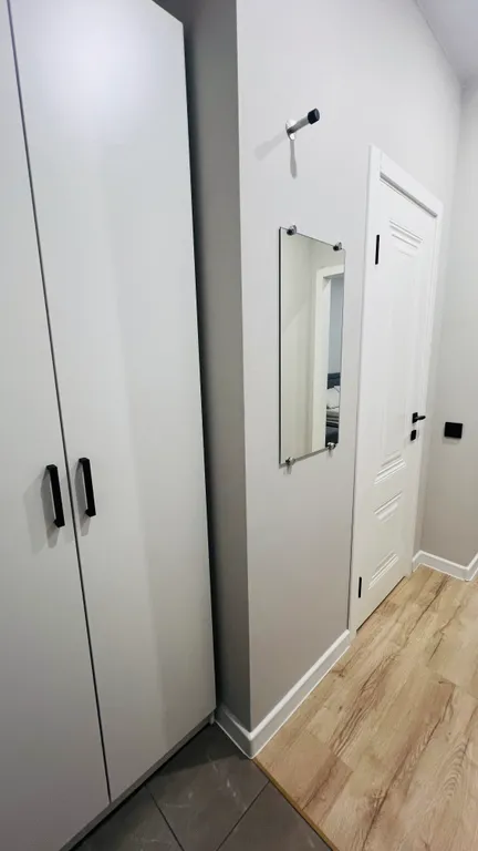 Квартира Стильная студия на высоком этаже ЖК Преображенский — Тюмень