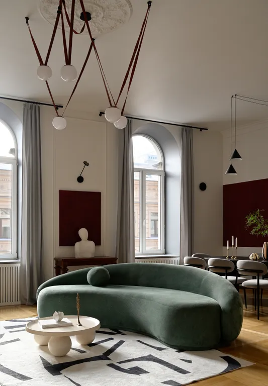 Дизайнерские апартаменты Miro с видом на Исаакиевский собор