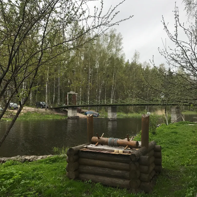 Комфортный дом на острове с видом на Ладожское озеро