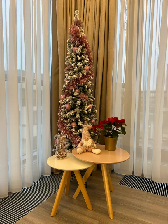 Апартаменты Охтапартлюкс с сауной и камином с 1 спальней и террасой