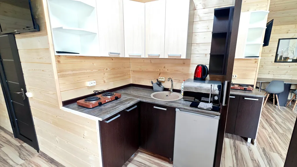 Любимый домик-студия люкс с собственной террасой и отдельным входом