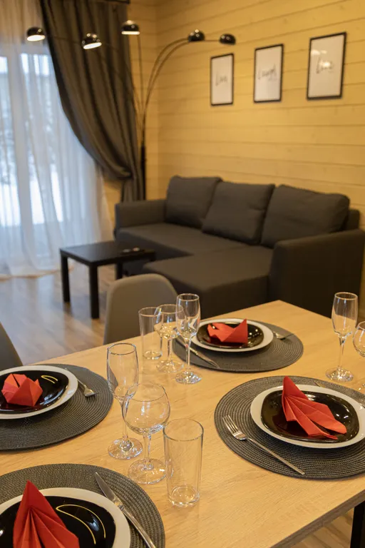 Коттедж с сауной и террасой