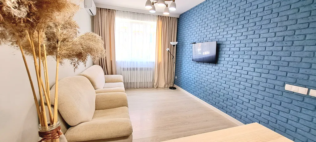 Квартира Уютная квартира с дизайнерским ремонтом — Алматы