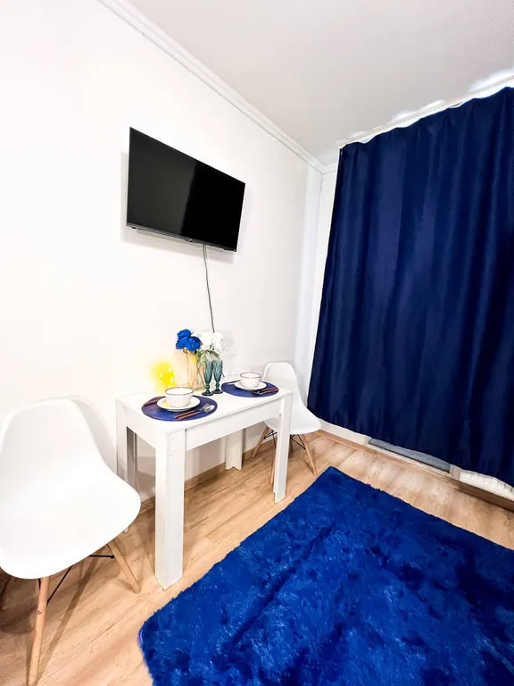 Квартира в синих тонах в девяткино