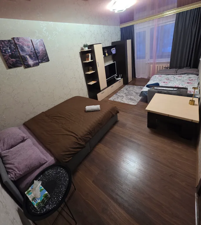 Уютная квартира со всем необходимым для проживания.