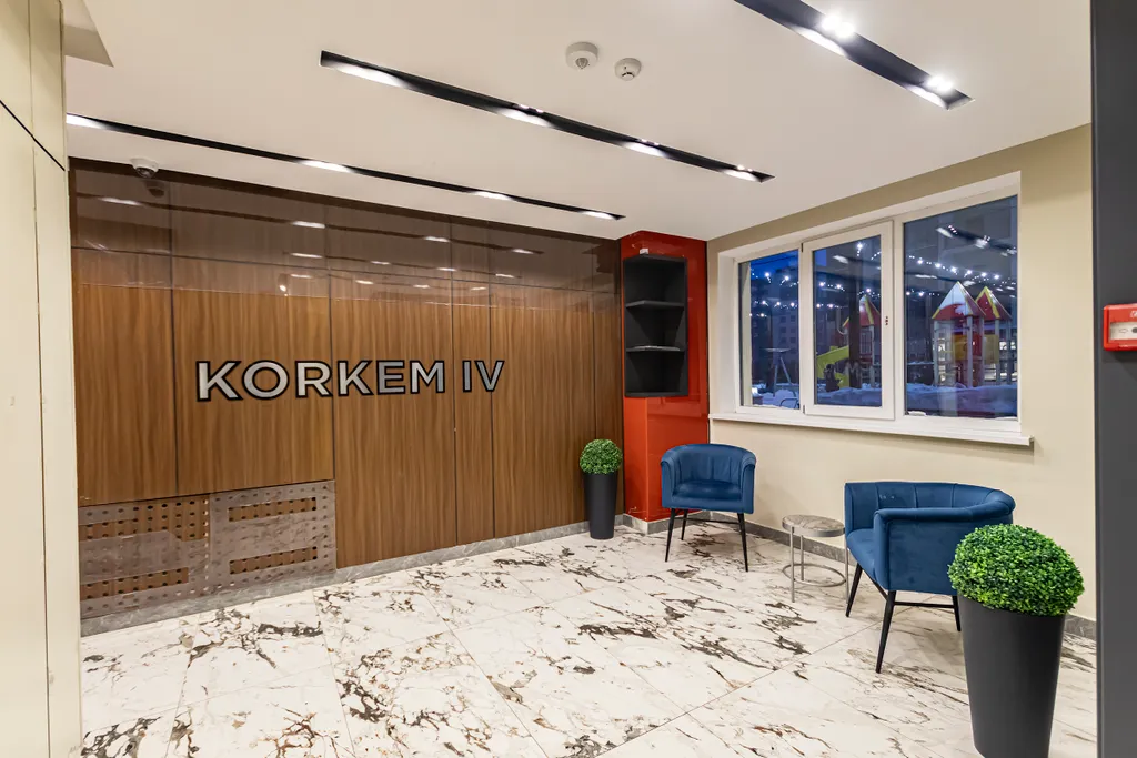 Светлая и современная 1-комнатная квартира