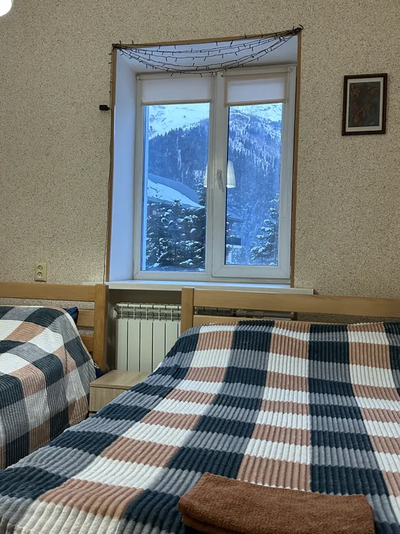 Квартира с прекрасным видом на горнолыжный склон горы Мусса-Ачитара