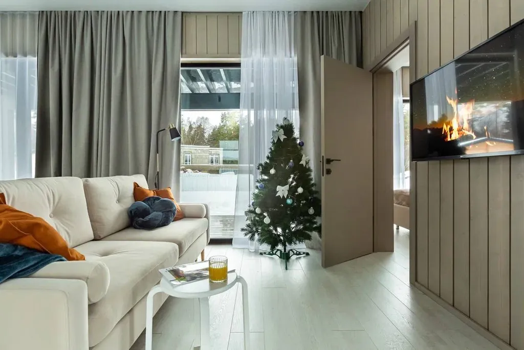 Коттедж Коттедж Chill House X с сауной — Борисово