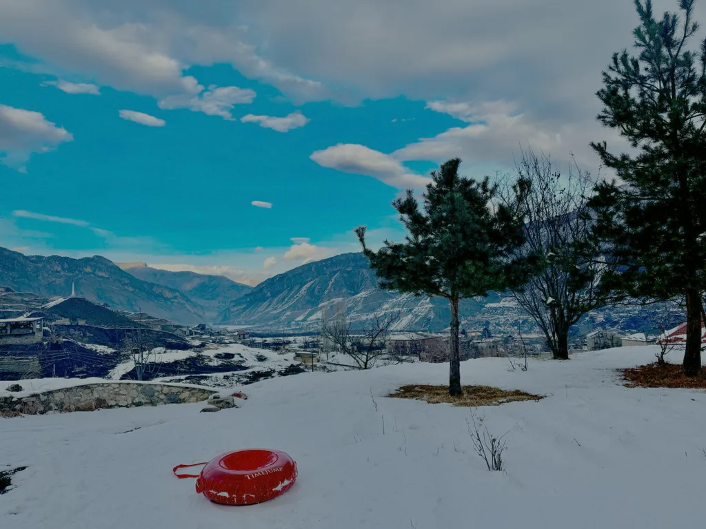 Дом с видом на горы со всеми удобствами