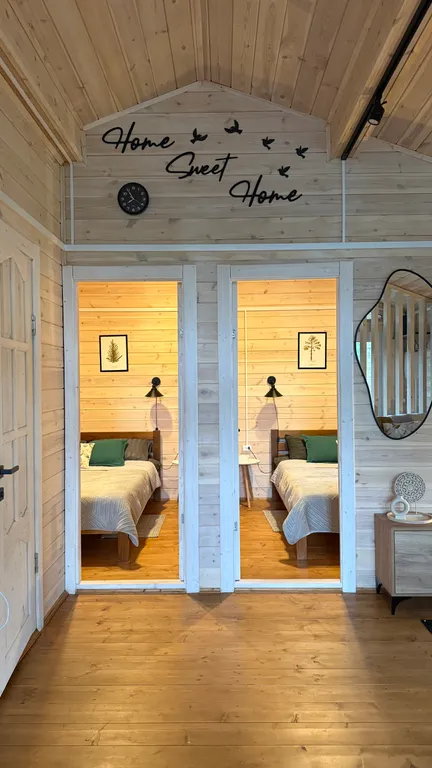 Барнхаус с панорамными окнами Campbin