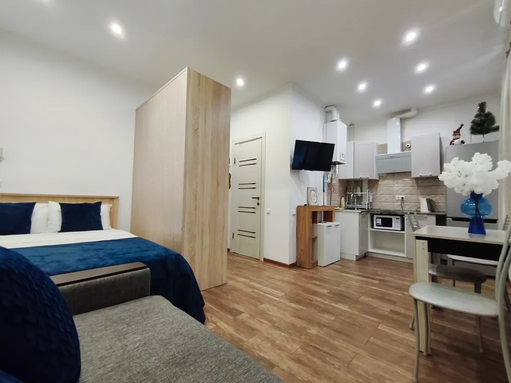 Современная студия в горах