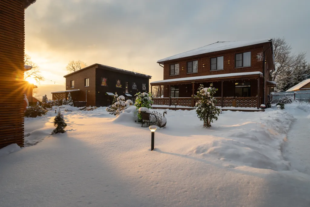 Уютный и современный коттедж вдали от городской суеты