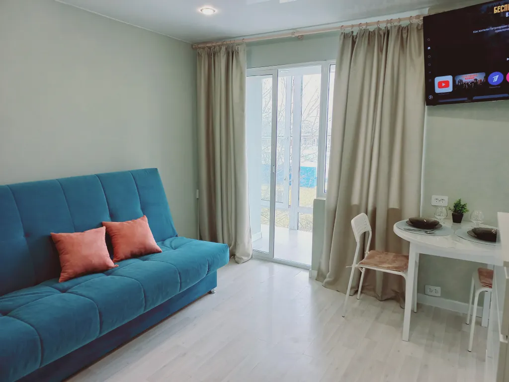 Уютная однокомнатная квартира-студия