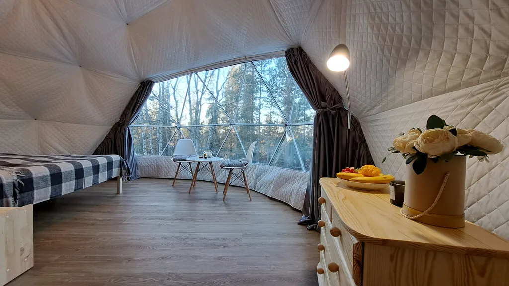 Купольный эко-шатёр