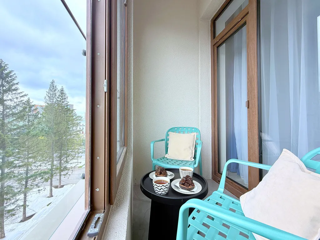 Квартира для семьи в жк с колоннадой и фонтанами