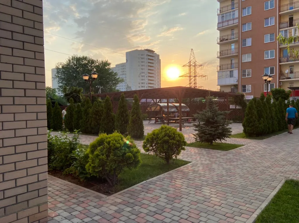 Квартира Квартира в доме с фонтаном, парковкой, зоной барбекю и отличным двором — Анапа