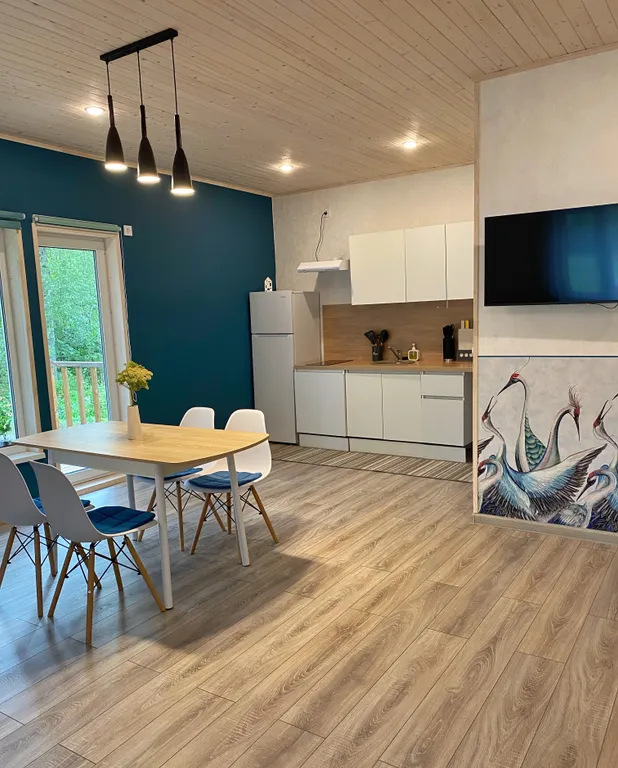 Новый, большой, уютный домик в Карелии