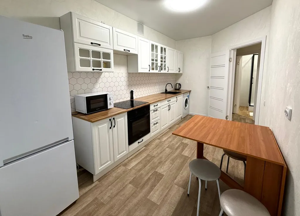 Трёхкомнатная квартира в новом комплексе Междуречье возле реки Камы