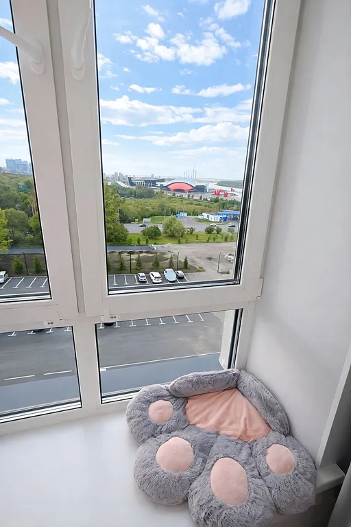 Уютная квартира с видом на реку Томь