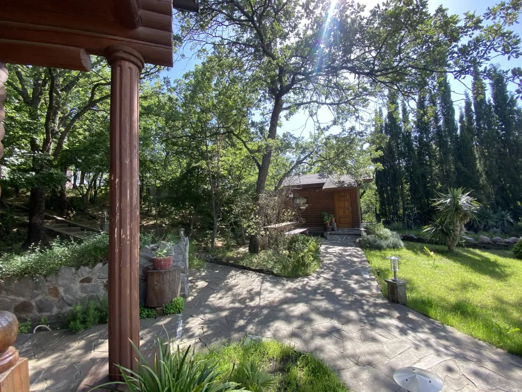 Сруб c бассейном и сауной