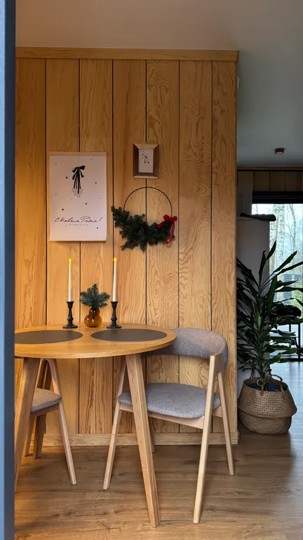 Скандинавский дом с джакузи, сауной и видом на живописное поле