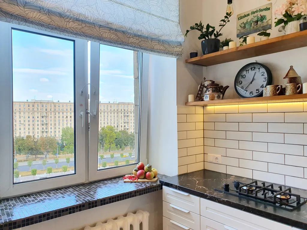 Квартира Квартира с потрясающим видом на Москва-сити, метро у подъезда — Москва