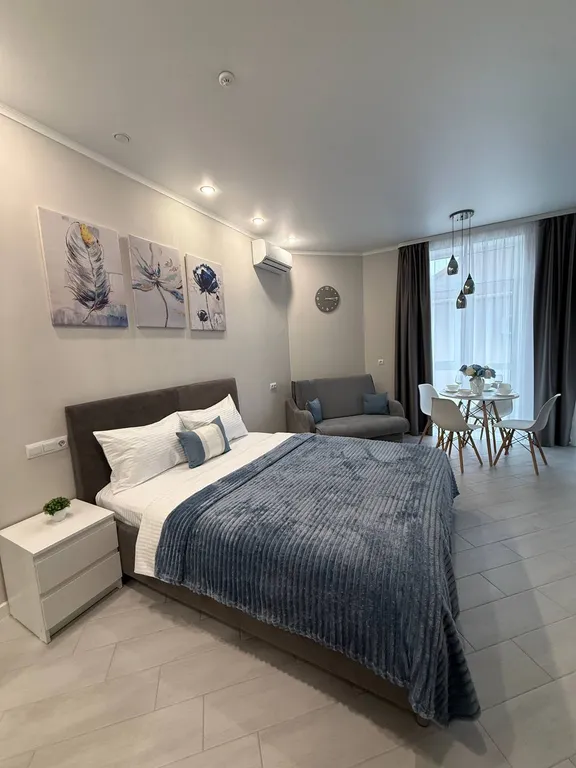 Квартира Квартира Студия с балконом и видом на море — Адлер