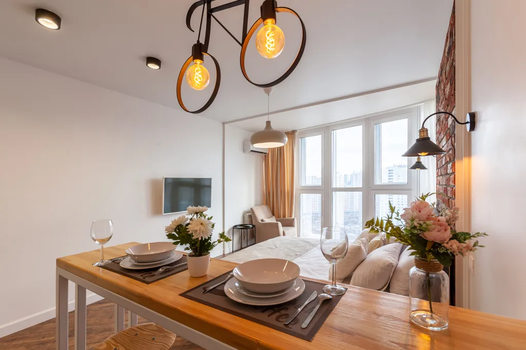 Апартамент Rentplaza c Панорамным видом на город