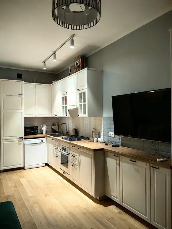 Квартира Квартира Евродвушка с просторной кухней-гостиной — Геленджик