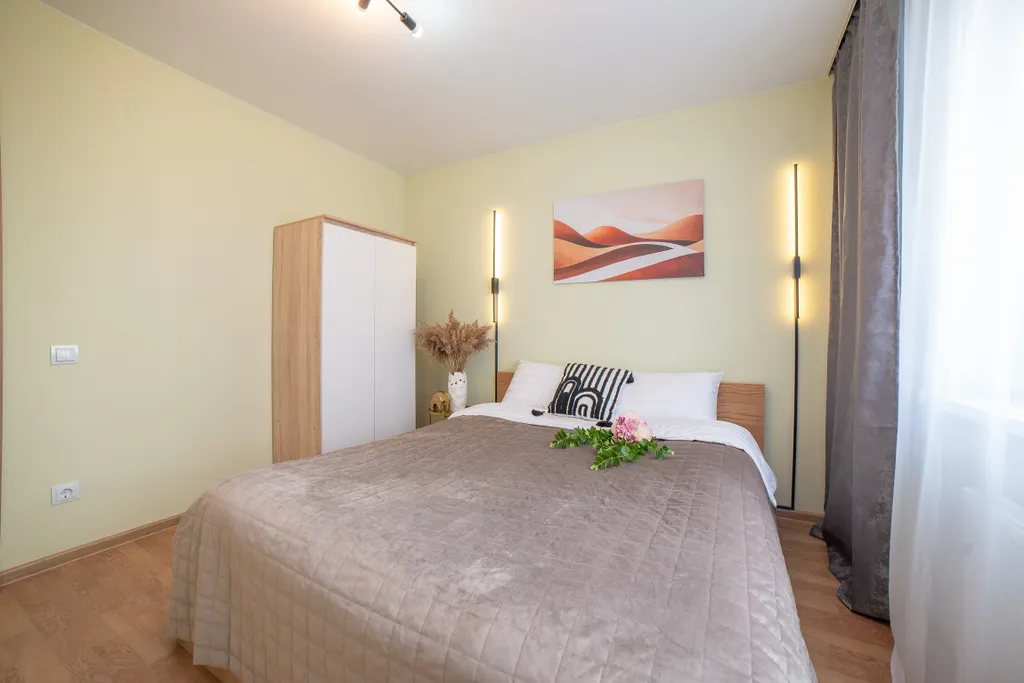 1-комнатная квартира с балконом на Отрадной 1