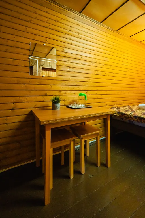 Квартира Двухместный номер эконом с 2 отдельными кроватями без окна — Веськово