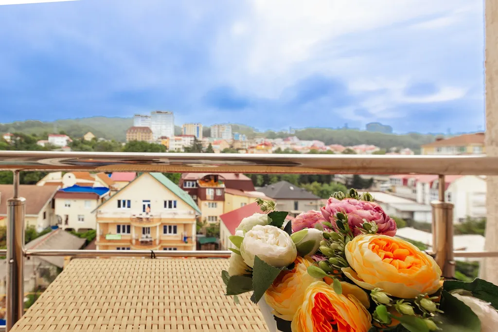 Квартира Квартира Студия в ЖК Малибу с видом на горы — Адлер