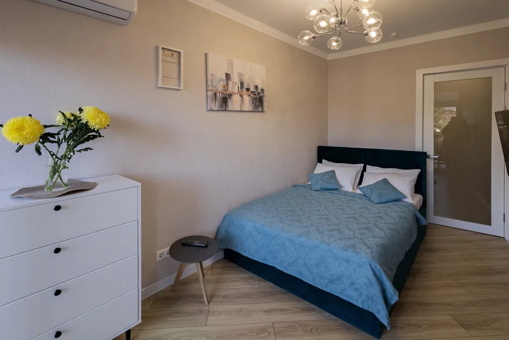 Квартира Двухкомнатные апартаменты с балконом рядом с морем — аренда посуточно в Сочи