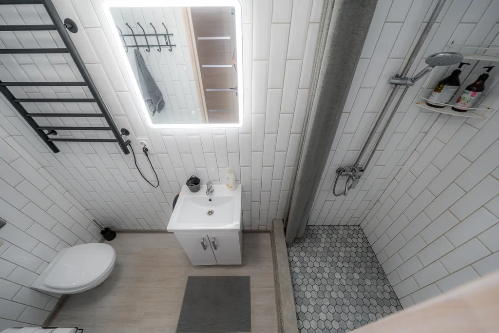 Скандинавский дом с баней